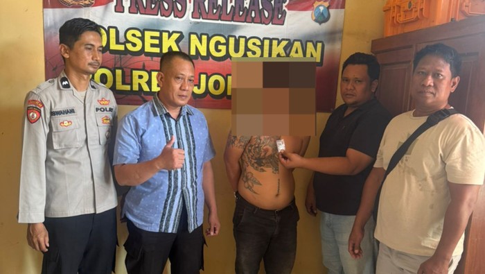 Polisi berhasil mengamankan pelaku pencurian motor di Jombang