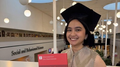 Rachel Amanda Akhirnya Pegang Ijazah Master Setelah 2 Tahun Lulus di Amsterdam