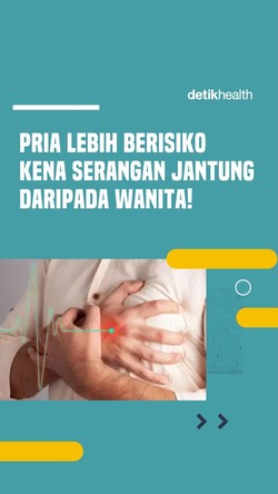 Video: Pria Lebih Rentan Kena Serangan Jantung daripada Wanita