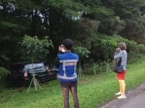 Mobil Masuk Rerumputan di Tol Jagorawi Arah Bogor, Sopir Diduga Mengantuk