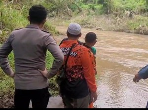 2 Bocah Hanyut di Sungai Pancar Glagas Probolinggo, 1 Tewas
