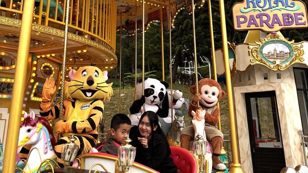 Wahana baru Royale Parade di Mikie Funland. (Dok Mikie Funland)