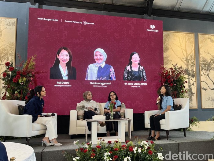 Acara #HeartToHeart Campaign Kolaborasi Heart Troops x Yayasan Jantung Kecil Indonesia, di Cerita Rasa Ampera (22/2/2026).