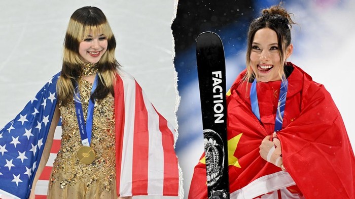 Alysa Liu dan Eileen Gu dua atlet Amerika dengan darah China. Alysa membela Amerika, Eillen membela China di Olimpiade Musim Dingin 2026 di Italia