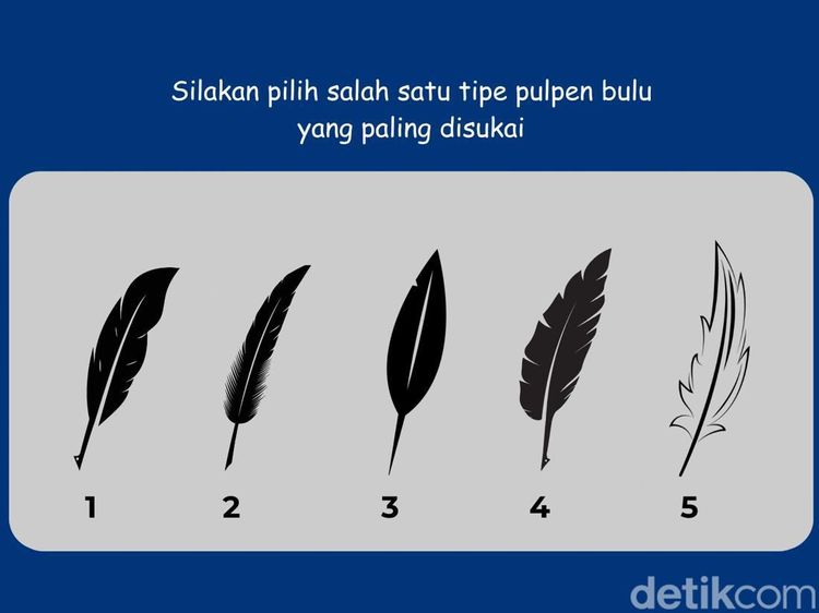 Tes Seru! Pilihan Pena Bulu Ini Bisa Ungkap Kepribadian Diri