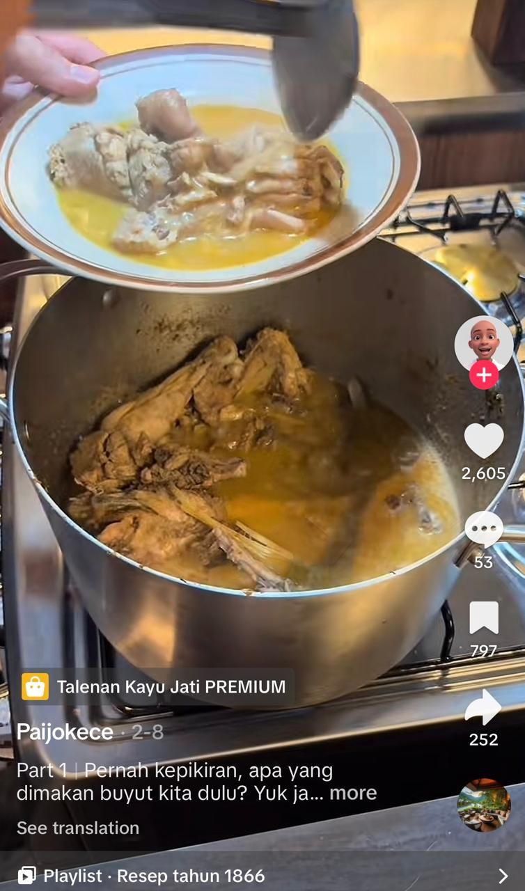 Buku Resep Hindia-Belanda Tahun 1866 Ditemukan! Ini Menu Menariknya Buku Resep Hindia-Belanda Tahun 1866 Ditemukan! Ini Menu Menariknya