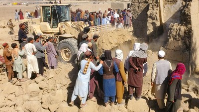 Distrik Bihsud Porak-Poranda Usai Serangan Udara Pakistan