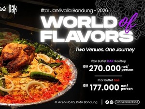 Iftar Buffet Cita Rasa Dunia di Janevalla Bandung dengan Suasana Rooftop View