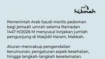 Aturan Baru Umrah Ramadan 2026