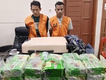 Bawa 21 Kg Sabu Menuju Jakarta, 2 Kurir Narkoba Ditangkap di Deli Serdang