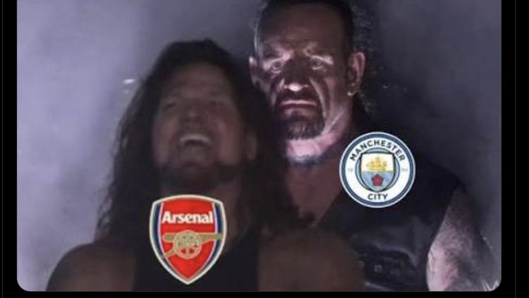 Meme Kocak Man City Tempel Arsenal