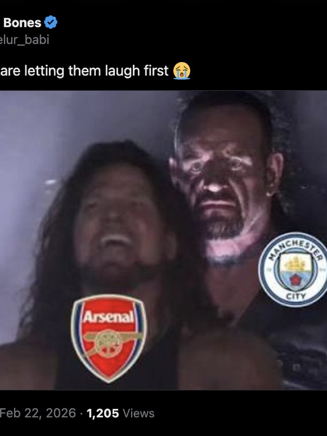Meme Kocak Man City Tempel Arsenal