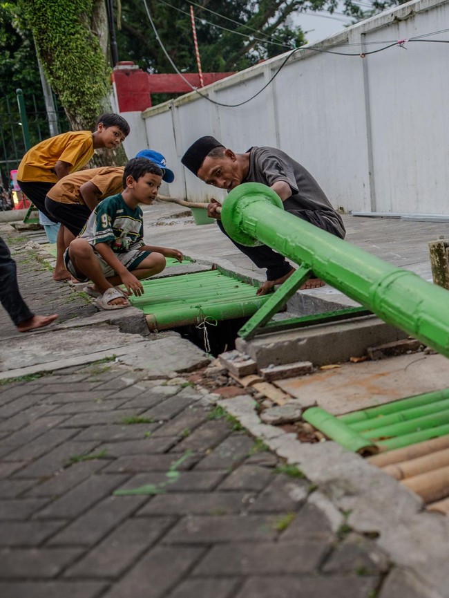 Meriam Tradisional Jadi Penanda Berbuka Puasa di Rangkasbitung