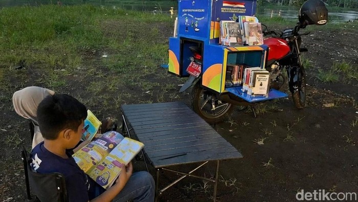 Ngabuburead di Taman Brantas Kediri