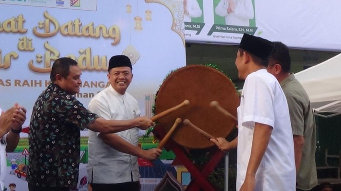 Pemkot Palembang resmikan pasar beduk di Bukit Kecil