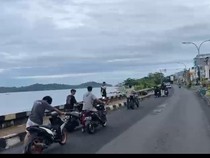 Balap Liar di Mattirotasi Parepare Dibubarkan, Polisi Sita 30 Motor