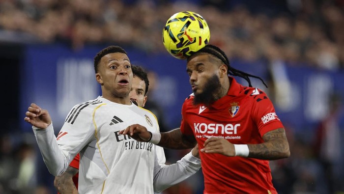 Hasil Osasuna vs Real Madrid: Los Blancos Kalah 1-2