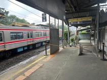 Alur Keluar Masuk Stasiun Pocin Depok Pindah, Tak Bisa Lagi Nyeberang Rel