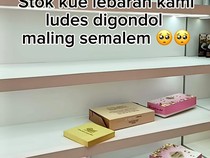 Toko Kue Lebaran di Bogor Dibobol Maling, Puluhan Hampers Raib
