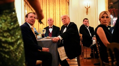 Trump Gelar Jamuan Makan Malam Gubernur di Gedung Putih
