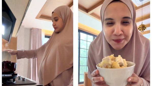 Zaskia Sungkar Sempat Babymoon Kulineran hingga Bikin Kinca Durian