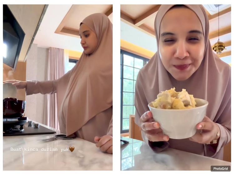Zaskia Sungkar Sempat Babymoon Kulineran hingga Bikin Kinca Durian