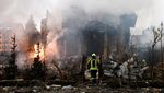 Akibat dari Serangan Udara Besar Rusia Hantam Kyiv