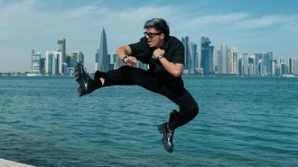 Alasan Atta Halilintar Pakai Sepatu Sol Tinggi