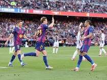 Barcelona Gusur Madrid dari Puncak Klasemen Seusai Bantai Levante 3-0