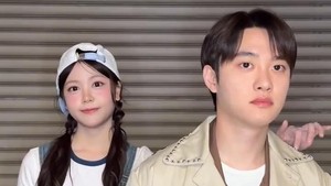 Konten Carmen diunggah ke Instagram Hearts2Hearts, pakai konsep ide rage bait. When I rage bait sunbaenim a bit too much, begitu bunyi caption dalam video. (Foto: dok. Instagram @hearts2hearts)