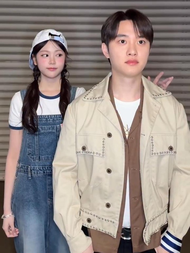 Gemasnya Carmen Hearts2Hearts Iseng Gangguin D.O. EXO