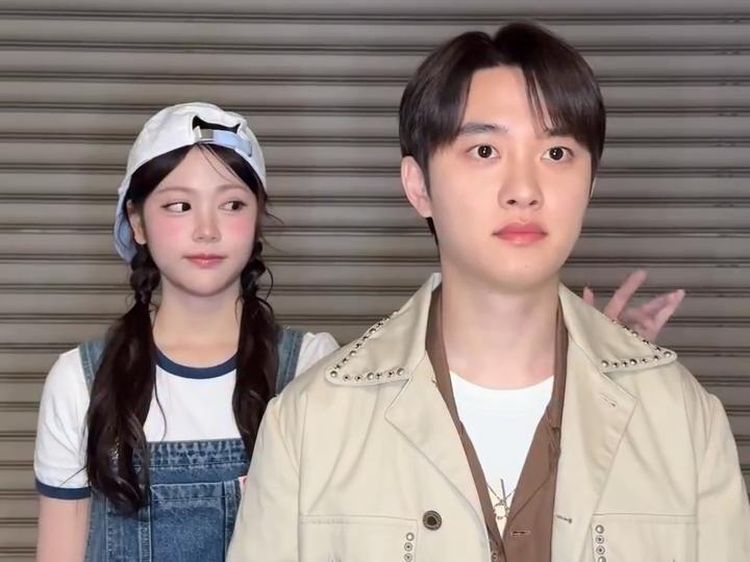 Gemasnya Carmen Hearts2Hearts Iseng Gangguin D.O. EXO