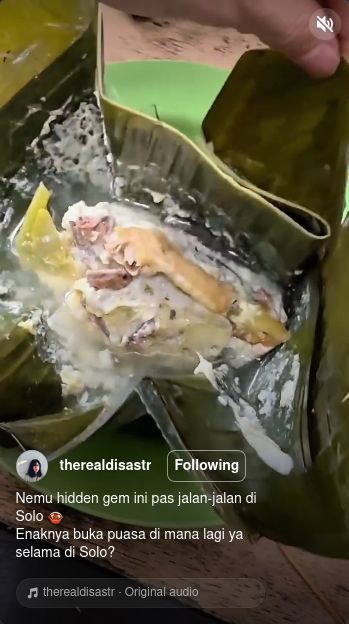 Dian Sastro Dian Sastro menemukan hidden gem di Solo