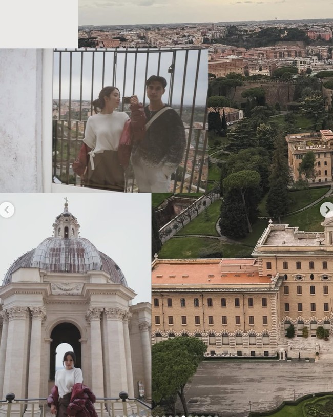 Di beberapa foto unggahan terselip kebersamaan Gisel dan Cinta Brian. Keduanya serasi dengan busana yang simpel dan santai. Foto: Instagram/@gisel_la