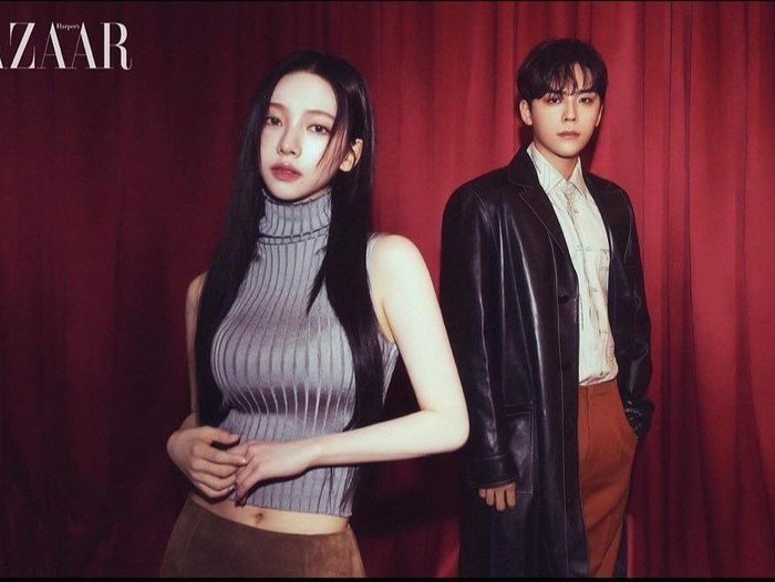 Interaksi Kim Do Hoon dan Karina aespa tuai sorotan publik. Sang aktor dituding mengelus tangannya saat konferensi pers Agents of Mystery 2.