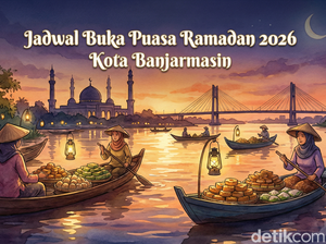 Jadwal Buka Puasa Banjarmasin-Banjarbaru 19 Maret 2026