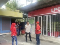 Antisipasi Kelangkaan LPG Saat Ramadan, Polres Blitar Sidak Pangkalan