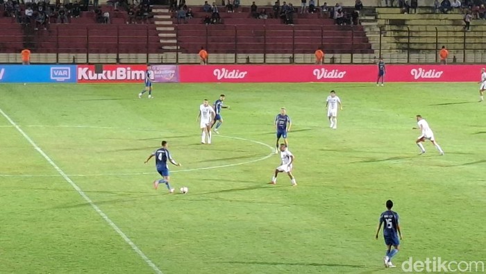 Laga antara PSIM Jogja vs Bali United di Stadion Sultan Agung, Bantul, Senin (23/2/2026).
