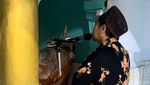 Potret Masjid Agung Wisnu Manunggal Rahmatullah di Mojokerto