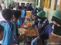 MBG di SMP Sukabumi Dibagikan ala Prasmanan, Begini Faktanya