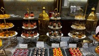 From Nile to Nusantara, konsep buka puasa lintas budaya di Sailendra Restaurant, JW Marriot Jakarta menghadirkan cita rasa kuliner Mesir dan Indonesia dalam satu pengalaman berbuka puasa yang istimewa. Foto: detikcom/Riska Fitria