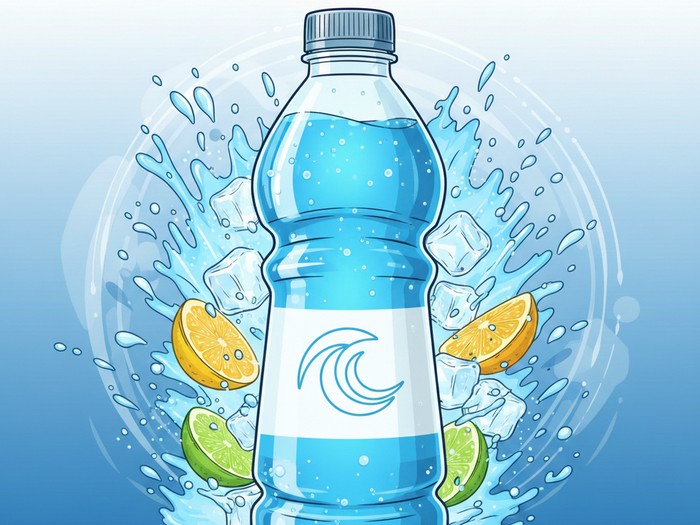 Ilustrasi minuman elektrolit