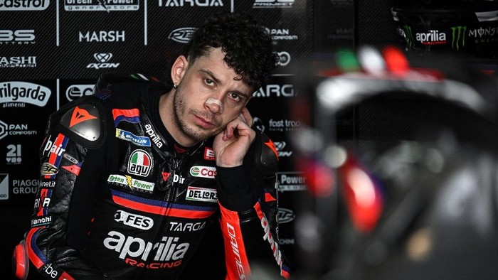 Marco Bezzecchi (Aprilia) menolak difavoritkan jadi pesaing titel juara dunia MotoGP 2026.