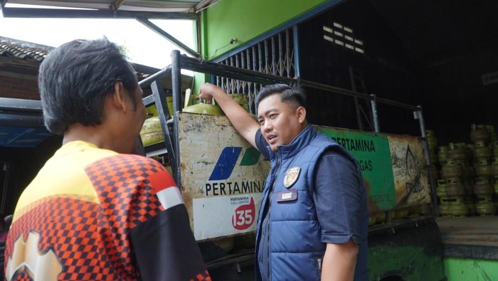 Polres Lamongan sidak pangkalan LPG 3 Kg