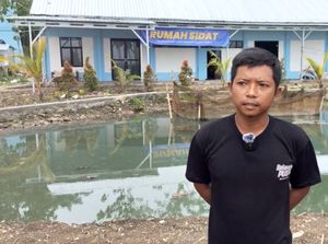 Demi Keluarga, Sairan Pilih Kerja di Kolam Sidat Nusakambangan Usai Bebas