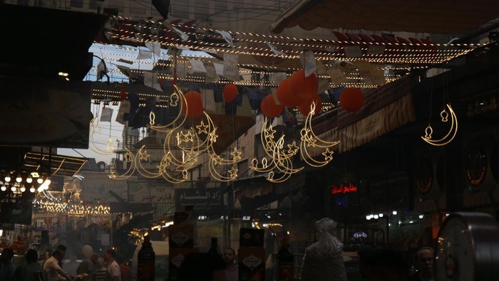 Suasana Ramadan 2026 di Damaskus, Suriah
