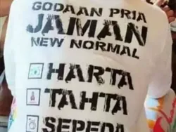 Tulisan Absurd di Baju Bapak-bapak, Mana yang Bikin Kamu Pengen Punya?