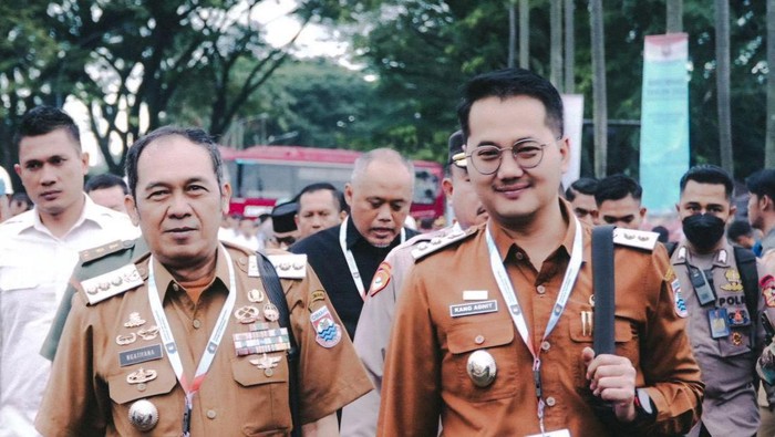 Wali Kota Cimahi, Ngatiyana dan wakilnya Adhitia Yudisthira
