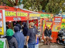 Keseruan War Takjil di Soreang, Warga: Telat Dikit Kehabisan