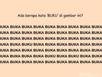 Masih Bisa Fokus Nggak? Coba Hitung Kata yang Berbeda di Gambar Ini